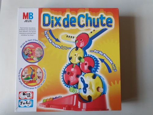 Jeu société dix - jeu, chute