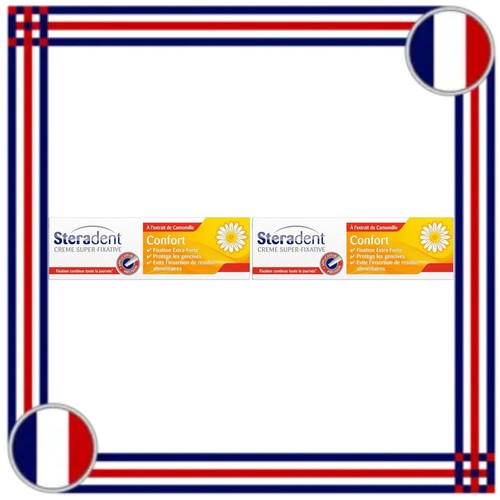 Steradent crème fixative - crème,