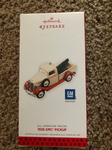 Hallmark ornament 1936 gmc - ornament:,