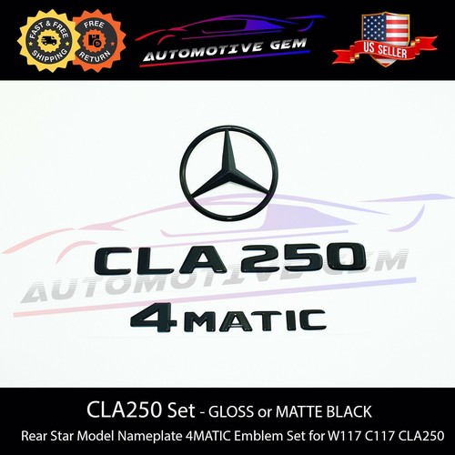 Cla250 4matic rear star - rear, emblem