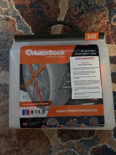 Autosock 645 tire snow - hp,