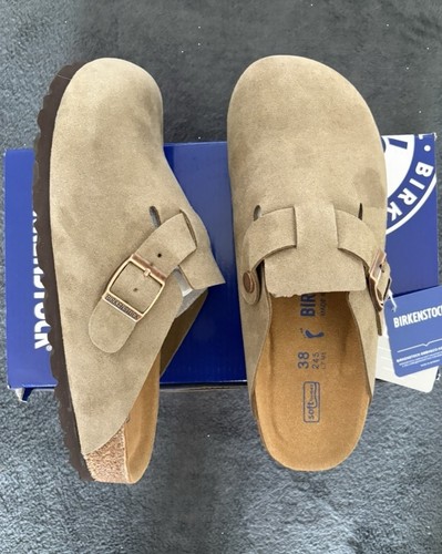 Birkenstock boston taupe - birkenstock,