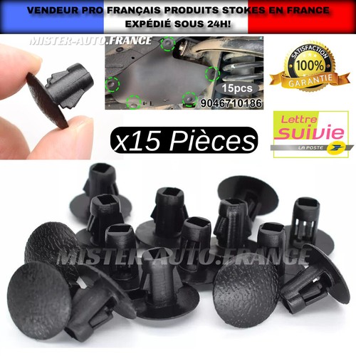 X15 clips fixation garde - clips,