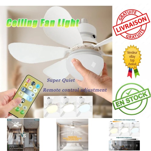 Lampe ventilateur plafond - plafond,
