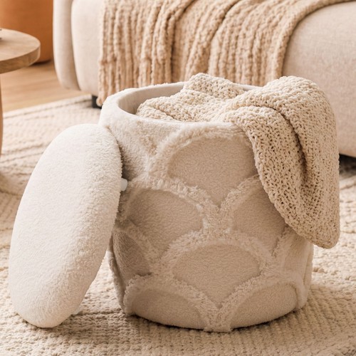 Tabouret pouf rangement - tabouret,