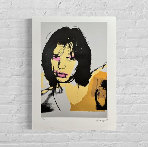 Andy warhol mick jagger - warhol,