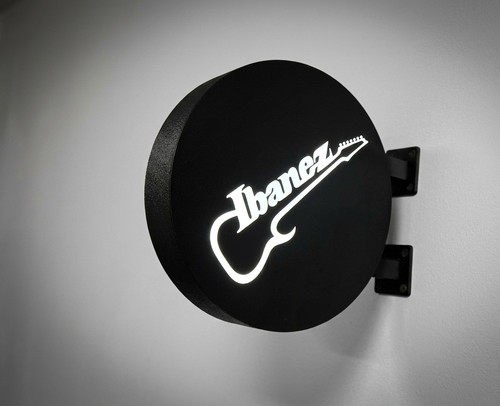 Enseigne ibanez guitares logo - ibanez,