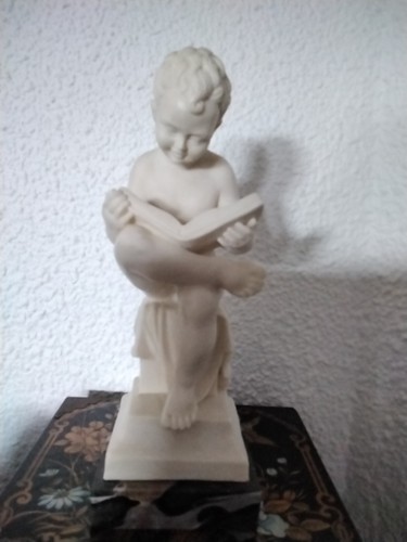 Chérubin résine d albâtre - ,