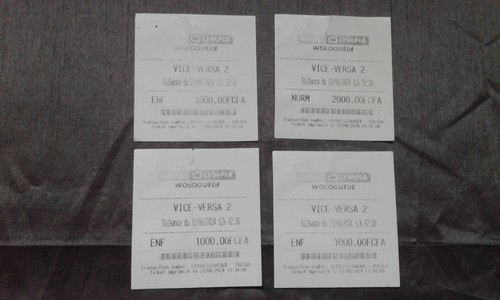 Ticket cinéma cotonou - cinéma,
