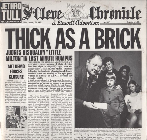 Vinyle jethro tull thick - vinyle,
