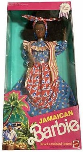Poupée jamaïcaine costume - jamaÏcaine, en