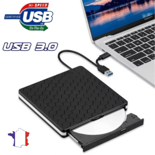 Lecteur dvd externe - lecteur,
