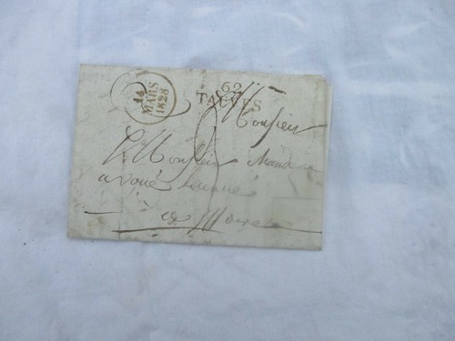 Lettre marque postale - >, 63
