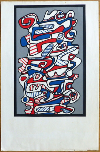 Jean dubuffet sérigraphie - sérigraphie, la