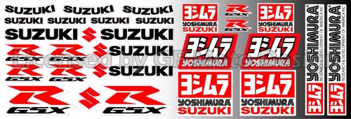 Suzuki gsxr sticker - sticker, set