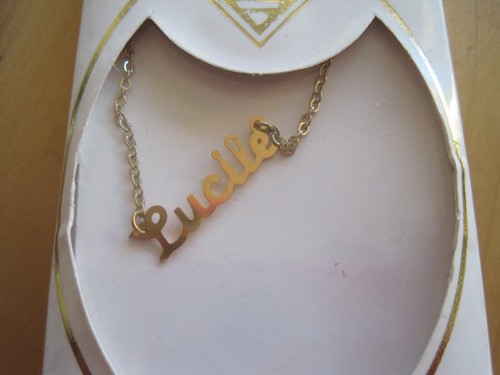 Collier chaine prénom - ,