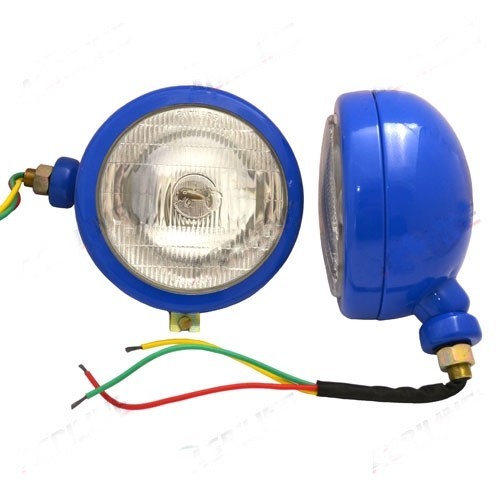 Phares complet bleu paire - phares,