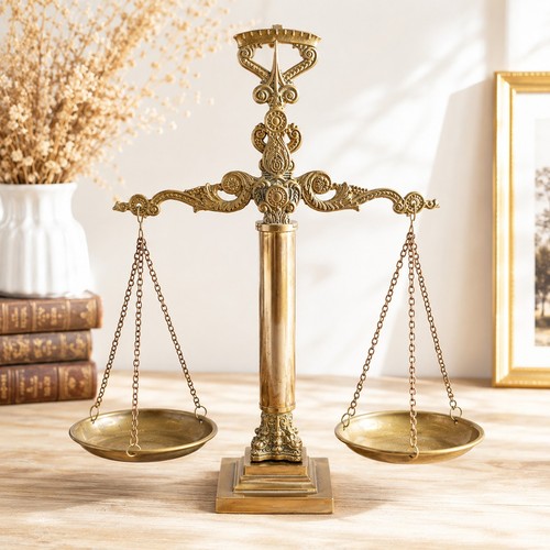 Ancienne balance laiton - balance, en