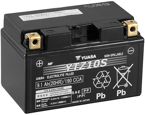 Batterie yuasa ytz10 sla - ytz10-s, sla-agm