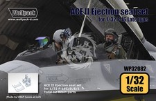 Zestaw dodatków ACE II Ejection Seat set (for 1/32 F-16C/D), Wolfpack WP32082