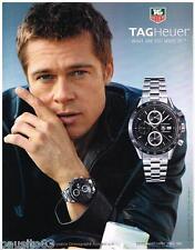 2006 ADVERTISING 105 CARRERA TACHYMETRE CHRONO & BRAD PITT WATCH