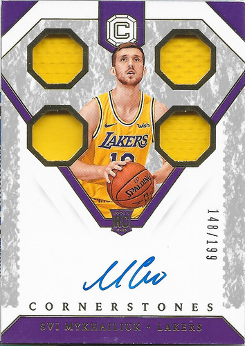 2018 panini cornerstones - 2018-19,