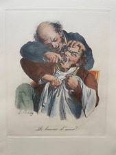 Gravure signée Boilly "Le