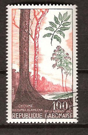 Gabon 62 used - gabon,