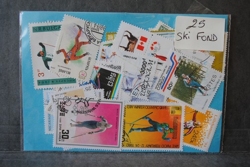 Ski fond 25 timbres - de,
