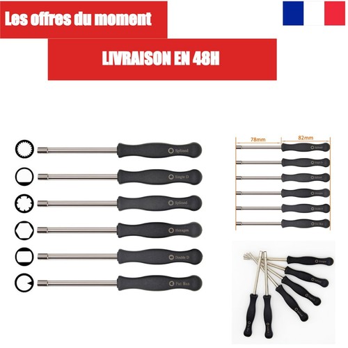 Jeu tournevis carburateur - de,