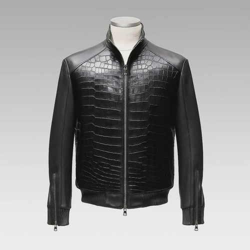 Veste cuir bombardier - veste,