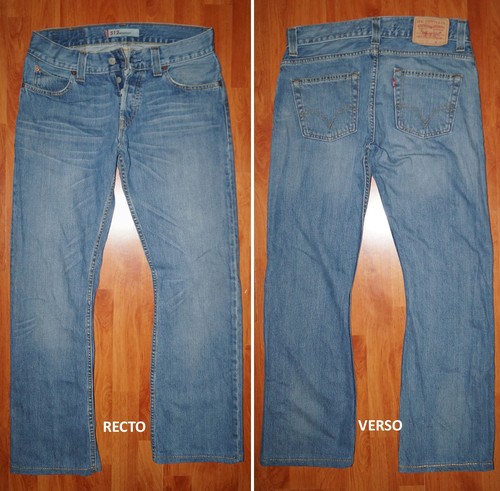 Jeans levis 512 - "bootcut", w32