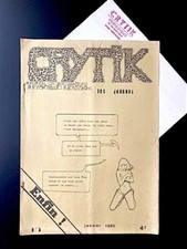 Crytik  5 (1980) - fanzine SF