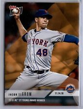 2018 Topps Now #OSB-3 Jacob deGrom New York Mets
