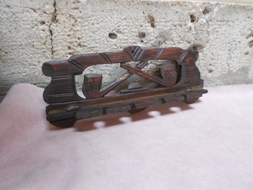 Ancien porte pipes bois pour - porte,