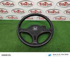Honda Prelude Si BA1 1985-1987 OEM Black Leather Steering Wheels