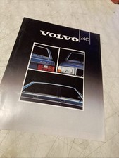 Volvo 240 catalogue brochure