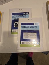 New Yudu BLANK TRANSPARENCIES