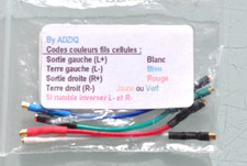 4 fils de raccordement cellule