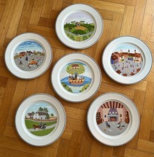 Série De 6 Assiettes