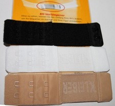 Bra Extension 3 or 3.5cm Various Lengths Adjustable No Sew