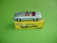 SOLIDO SERIE 100 MERCEDES 180 SL CABRIOLET EN BOITE D'ORIGINE-EPOQUE DINKY-CIJ