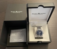 Maurice Lacroix Icon Chronograph Quartz Date Watch AI1018-SS002-330-1