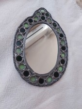 MIROIR EN PLOMB ET VERRES