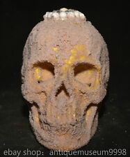 6.2 "Ancient Tibetan Temple Carved Buddhist Relics Human Skull"