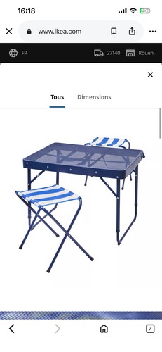 Table camping pliante - table,