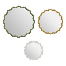 Lot de 3 Miroirs Muraux Vague