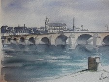 Aquarelle originale signée