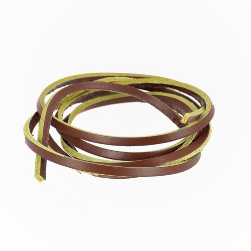 Lacet cuir carré - lacet, en