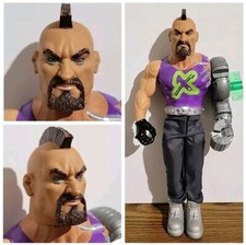 1999 Action Man Dr X Villain With Wind Up Crush Fist Grip, Posable Action Figure